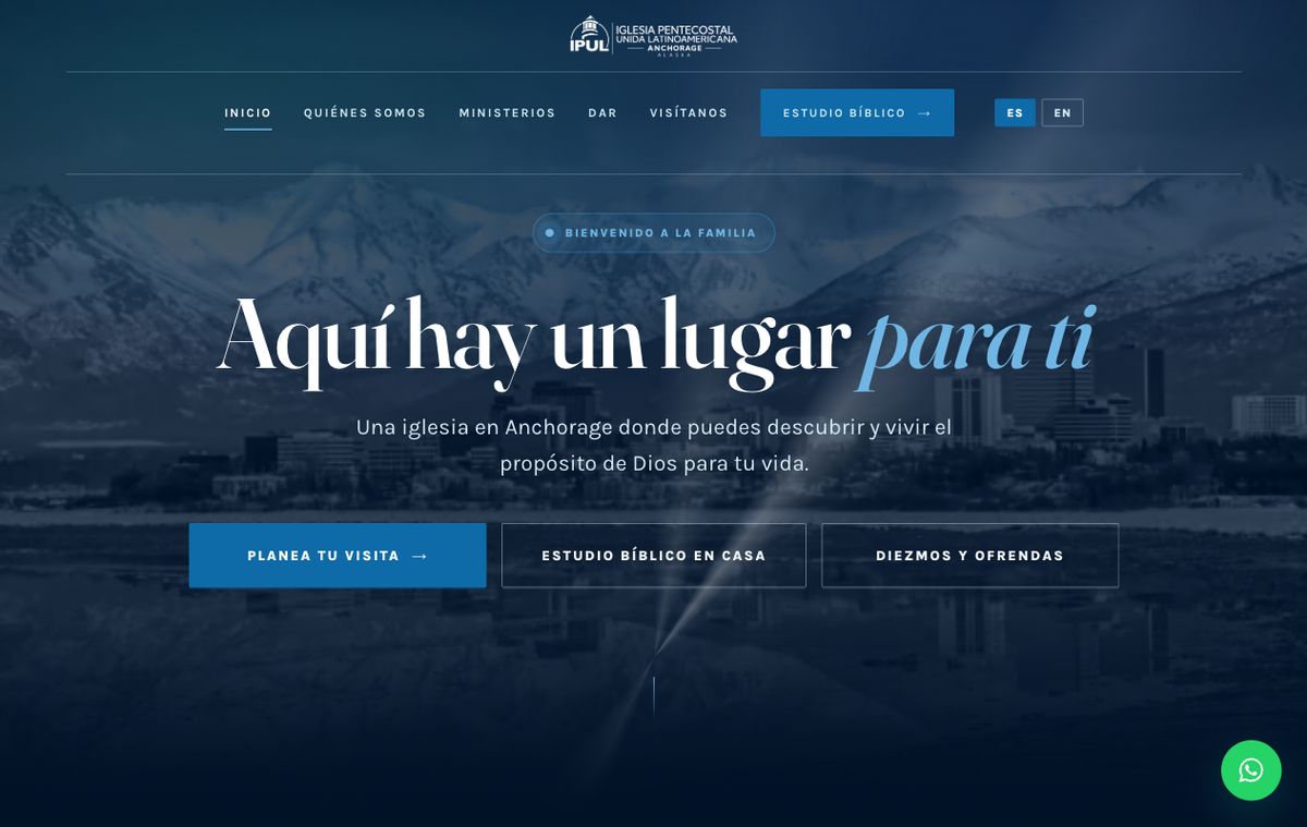 Página web de IPUL Alaska